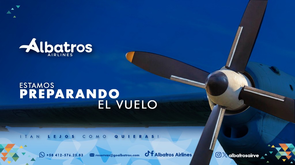 Albatros Airlines — Estamos preparando el vuelo. Sitio en construcción.